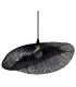 Silikou Wire Frame Pendant Ceiling Light Black 1xE27-1