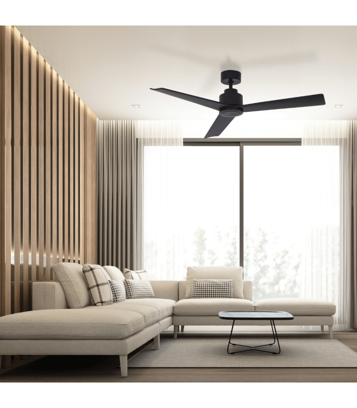 Daphros Ceiling Fan Black Matt-3