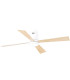 Arista Ceiling Fan White Matt - Maple Wood Blades LED 3000-4000-6000K-1