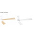Arista Ceiling Fan White Matt - Maple Wood Blades LED 3000-4000-6000K-4