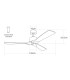 Daphros Ceiling Fan Black Matt - Cherry Wood Blades-2