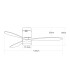 Calypso Ceiling Fan Black Matt - Cherry Wood Blades LED 3000-4000-6000K-3