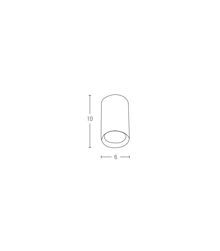 Azura Spot Black Led 3000K 5W 24V Sandy Black LED 3000K-5
