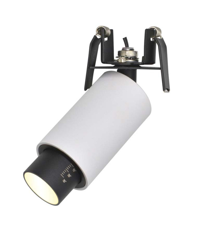 Egaleo Recessed Downlight Sandy White - Black LED 3000K-1