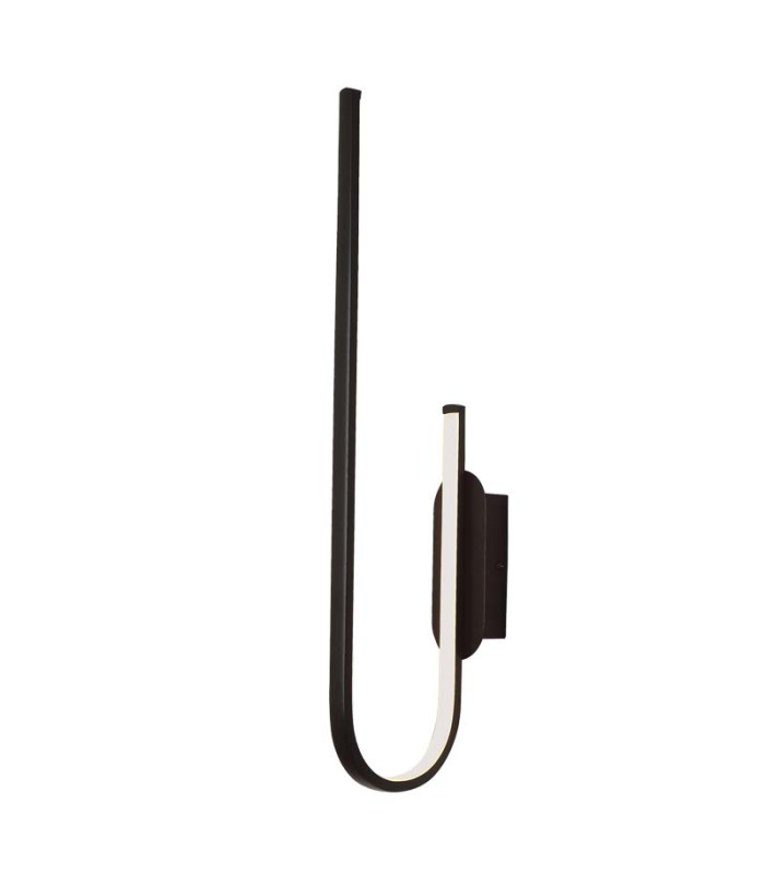 Evosmos Integrated Led Wall Lamp Sandy Black LED 3000K Dimmable-1