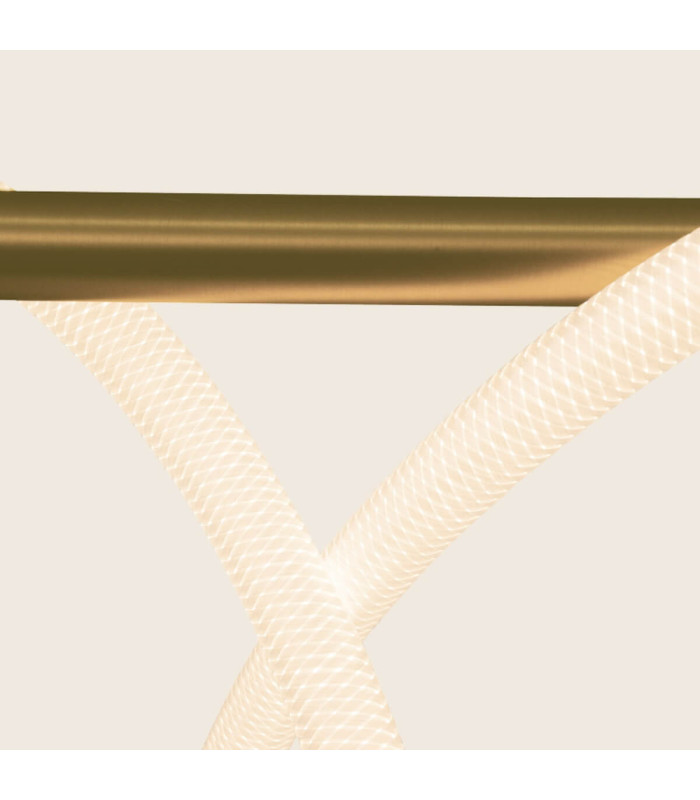 Skopje Bar Pendant Ceiling Light Gold Matt LED 3000K-4