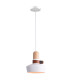Ialysos Dome Pendant Ceiling Light White Matt 1xE27-1