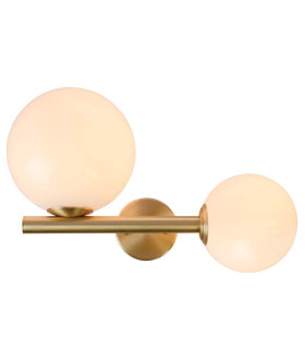 Idalium Globe Wall Lights Gold Matt 1xE14 / 1xG9-1