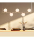 Idalium Bar Pendant Ceiling Light Gold Matt 5xE14-2