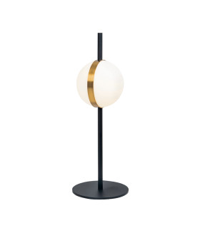 Globo Globe Table Lamp Black Matt - Gold Matt LED 3000K-1