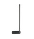 Struga 60cm Integrated Led Wall Lamp Black Matt LED 3000K 12W-1