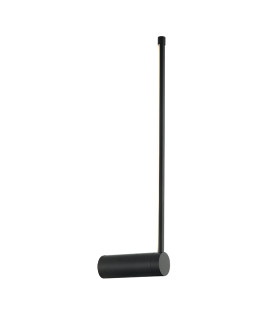 Struga 60cm Integrated Led Wall Lamp Black Matt LED 3000K 12W-1