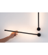 Struga 60cm Integrated Led Wall Lamp Black Matt LED 3000K 12W-4