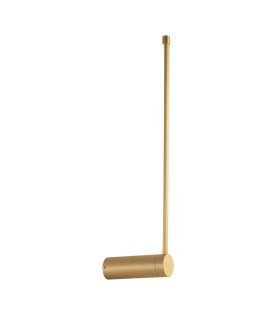 Struga 60cm Integrated Led Wall Lamp Gold Matt LED 3000K 12W-1