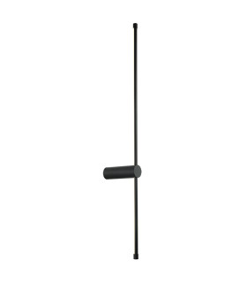 Struga 100cm Integrated Led Wall Lamp Black Matt LED 3000K 20W-1
