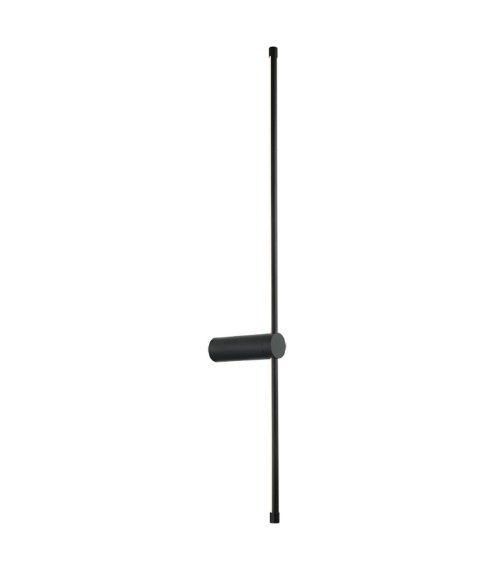 Struga 100cm Integrated Led Wall Lamp Black Matt LED 3000K 20W-1
