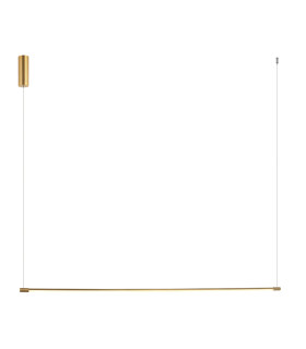 Struga Bar Pendant Ceiling Light Gold Matt LED 3000K-1