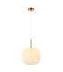 Halon Globe Pendant Ceiling Light Gold Matt 1xE27 - Driver Not Included-1