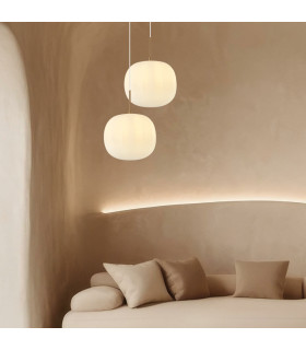 Halon Globe Pendant Ceiling Light Gold Matt 1xE27 - Driver Not Included-2