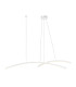 Templos Bar Pendant Ceiling Light White Matt LED 3000K Dimmable-1