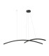 Templos Bar Pendant Ceiling Light Black Matt LED 3000K Dimmable-1