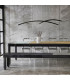Templos Bar Pendant Ceiling Light Black Matt LED 3000K Dimmable-2