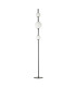 Tetovo Glass Floor Lamp Black Matt LED 3000K-1