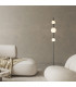 Tetovo Glass Floor Lamp Black Matt LED 3000K-2