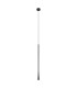 Trikala Slim Pendant Ceiling Light Black Matt LED 3000K-1