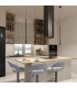 Trikala Slim Pendant Ceiling Light Black Matt LED 3000K-2