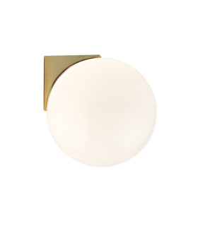 Tymbou Bathroom Wall Lamp Brushed Brass 1xG9 LED IP44-1