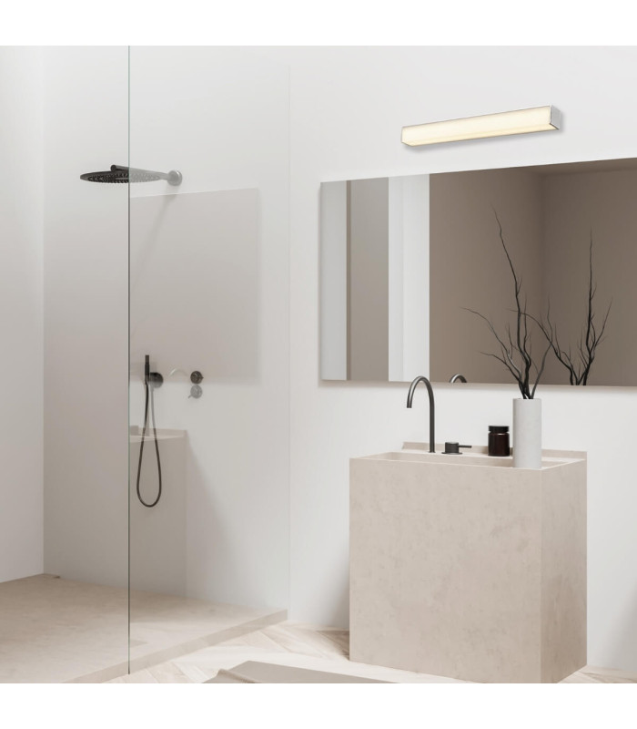 Zambelis Bathroom Wall Lamp Chrome LED 3000K IP44-2