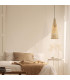 Patras Dome Pendant Ceiling Light Natural 1xE27-2