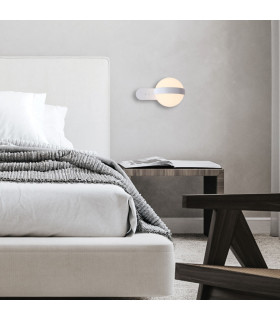 Vinica Globe Wall Lights White Matt LED 3000K-2