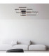 Kalo 90cm Integrated Led Semi Flush Ceiling Light Sandy Black LED 3000K Dimmable-2