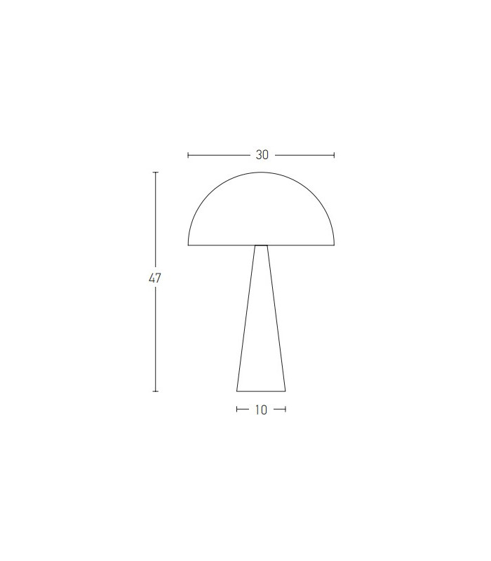 Vouni Integrated Led Table Lamp Black Matt 1xE27-3