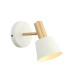 Vyronas Dome Wall Lamp White Matt - Gold Matt 1xE14-1