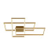 Kalo 90cm Integrated Led Semi Flush Ceiling Light Gold Matt LED 3000K Dimmable-1