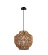 Patras 40cm Wire Frame Pendant Ceiling Light Natural 1xE27-1