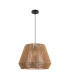 Patras 48cm Wire Frame Pendant Ceiling Light Natural 1xE27-1