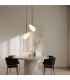 Zygi Pendant Ceiling Light Black Matt LED 3000K-2