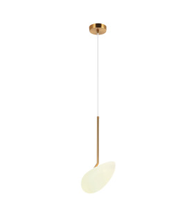 Zygi Pendant Ceiling Light Gold Matt LED 3000K-1