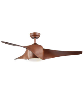 Elaris 
Ceiling Fan Coffee - Cherry Wood Blades LED 3000-4000-6000K-1