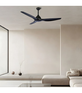 Solara Ceiling Fan Black Matt-2