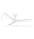 Terenis Ceiling Fan Black Matt - Solid Wood Blades-3