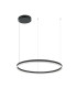 Areos 80cm Pendant Ceiling Light Black Matt LED 3000K Dimmable-1