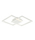 Kalo 46cm Integrated Led Semi Flush Ceiling Light Sandy White LED 3000K Dimmable-1