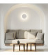 Aretha 15cm Integrated Led Wall Lamp Pure White LED 3000K-2
