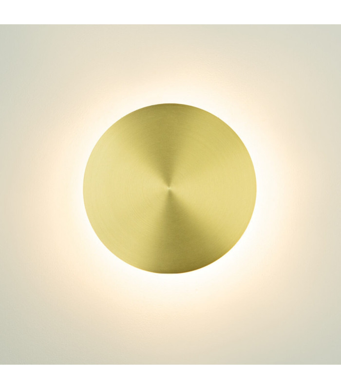 Arionos 18cm Integrated Led Wall Lamp Brushed Brass LED 3000K-1