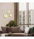 Arionos 24cm Integrated Led Wall Lamp Brushed Brass LED 3000K-2